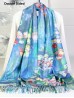 Double-sided Oil Painting Design Fashion Scarf